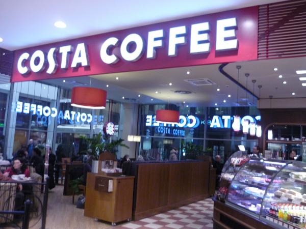 Costa Coffee MY Národní Praha interiér